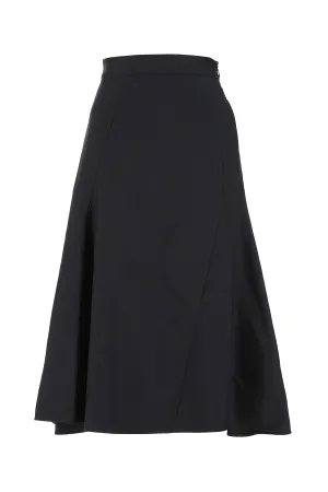Jil Sander Flared Midi Skirt