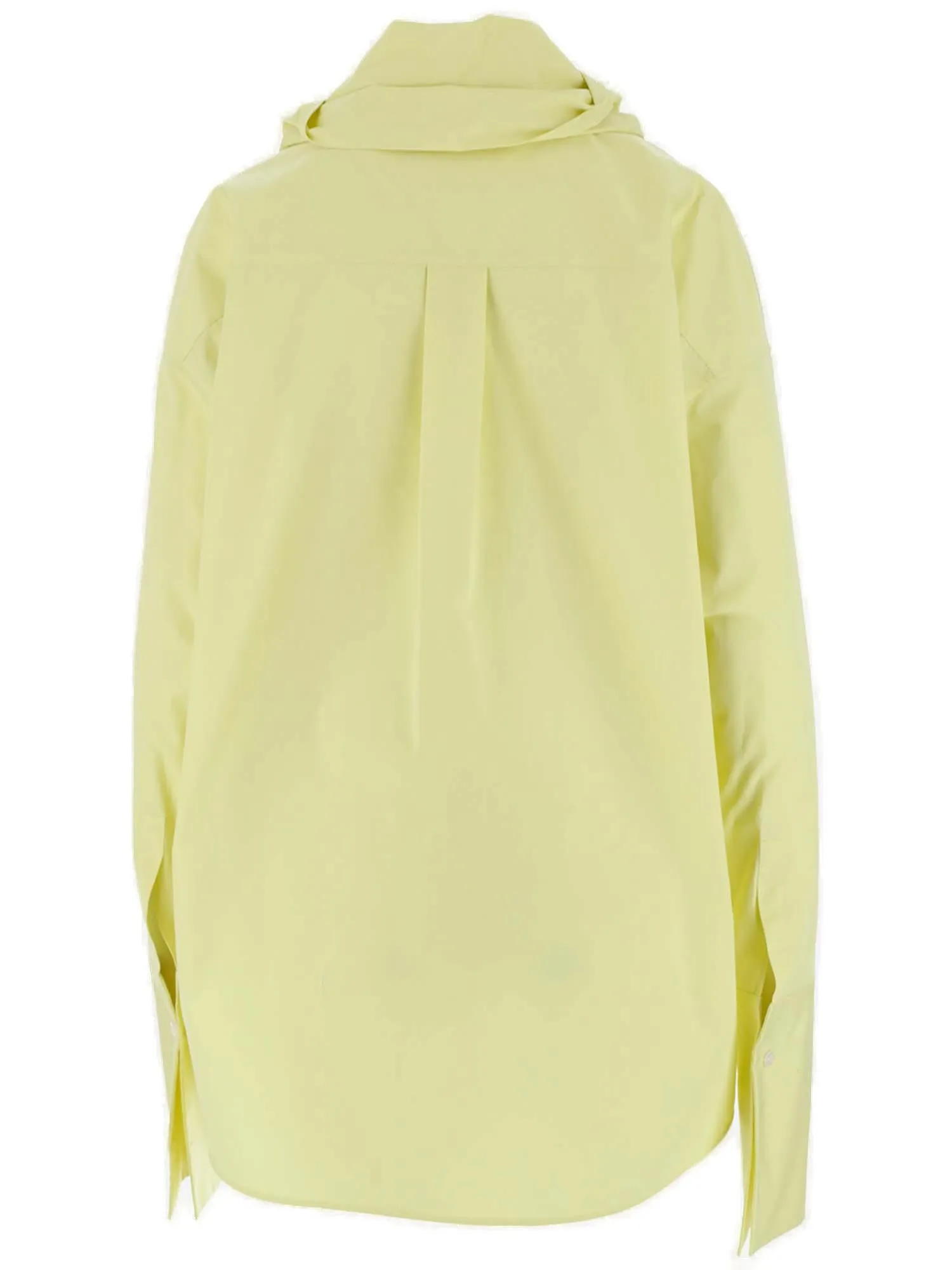 Jil Sander High-Neck Button-Up Shirt
