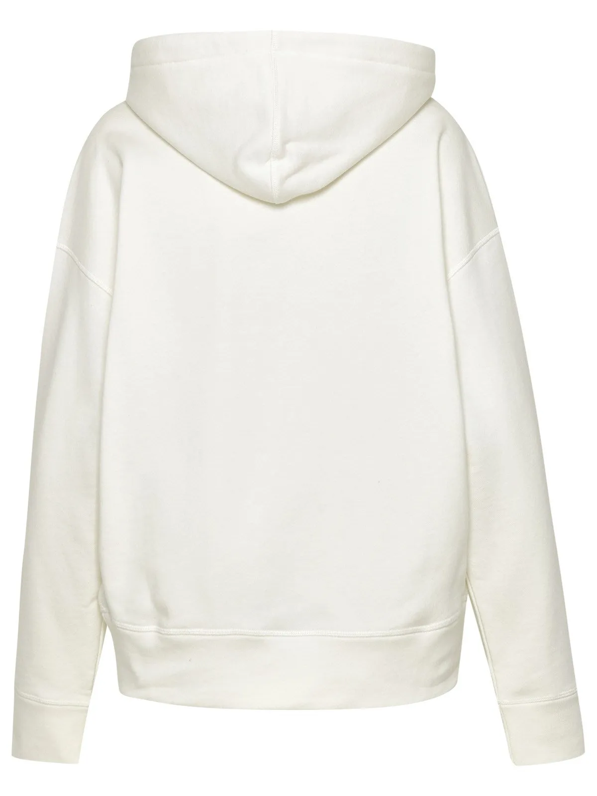 Jil Sander Logo Printed Drawstring Hoodie