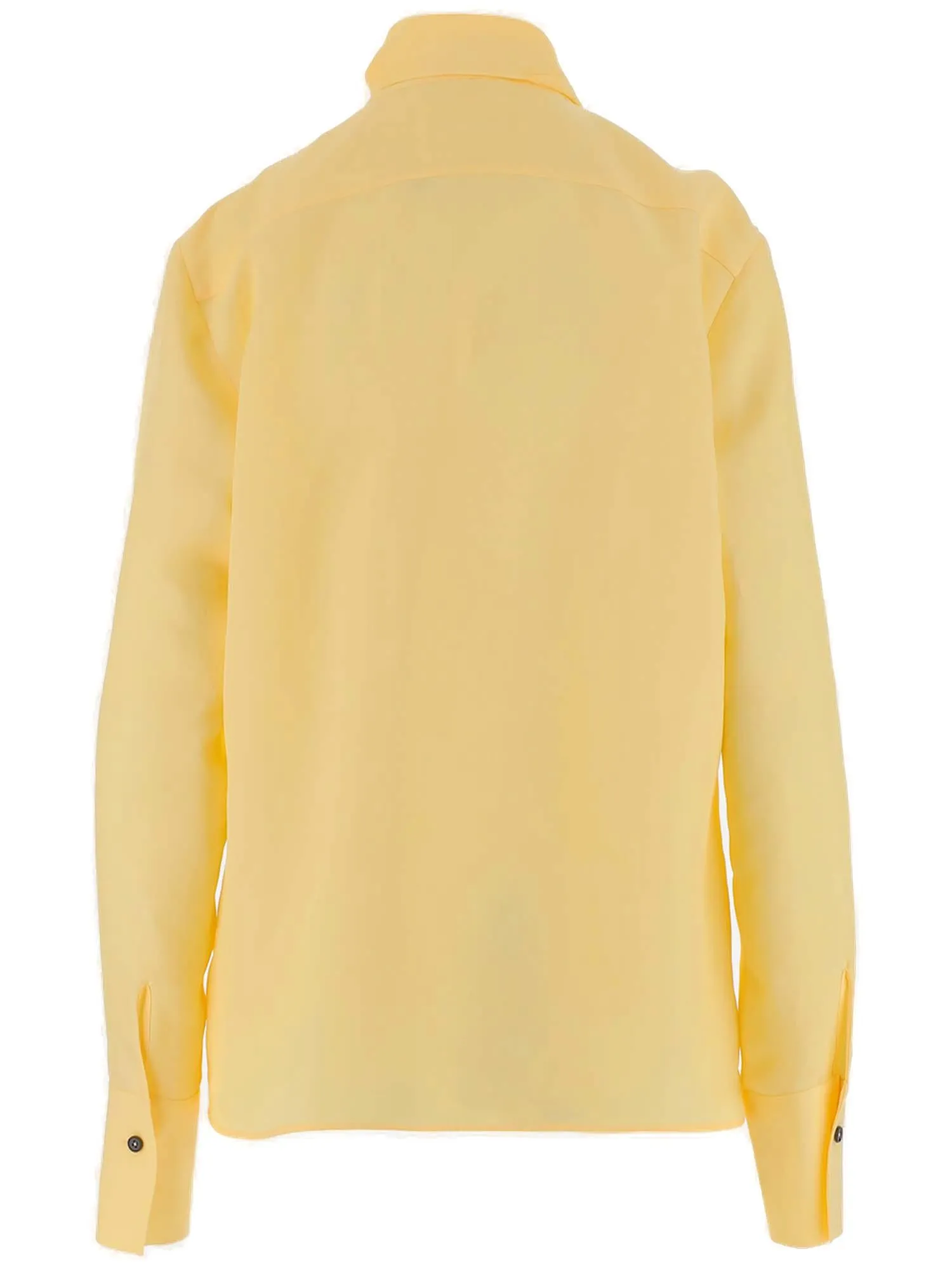 Jil Sander Scarf-Tie Detail Buttoned Shirt