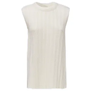 Jil Sander Sleeveless Crewneck Knit Top