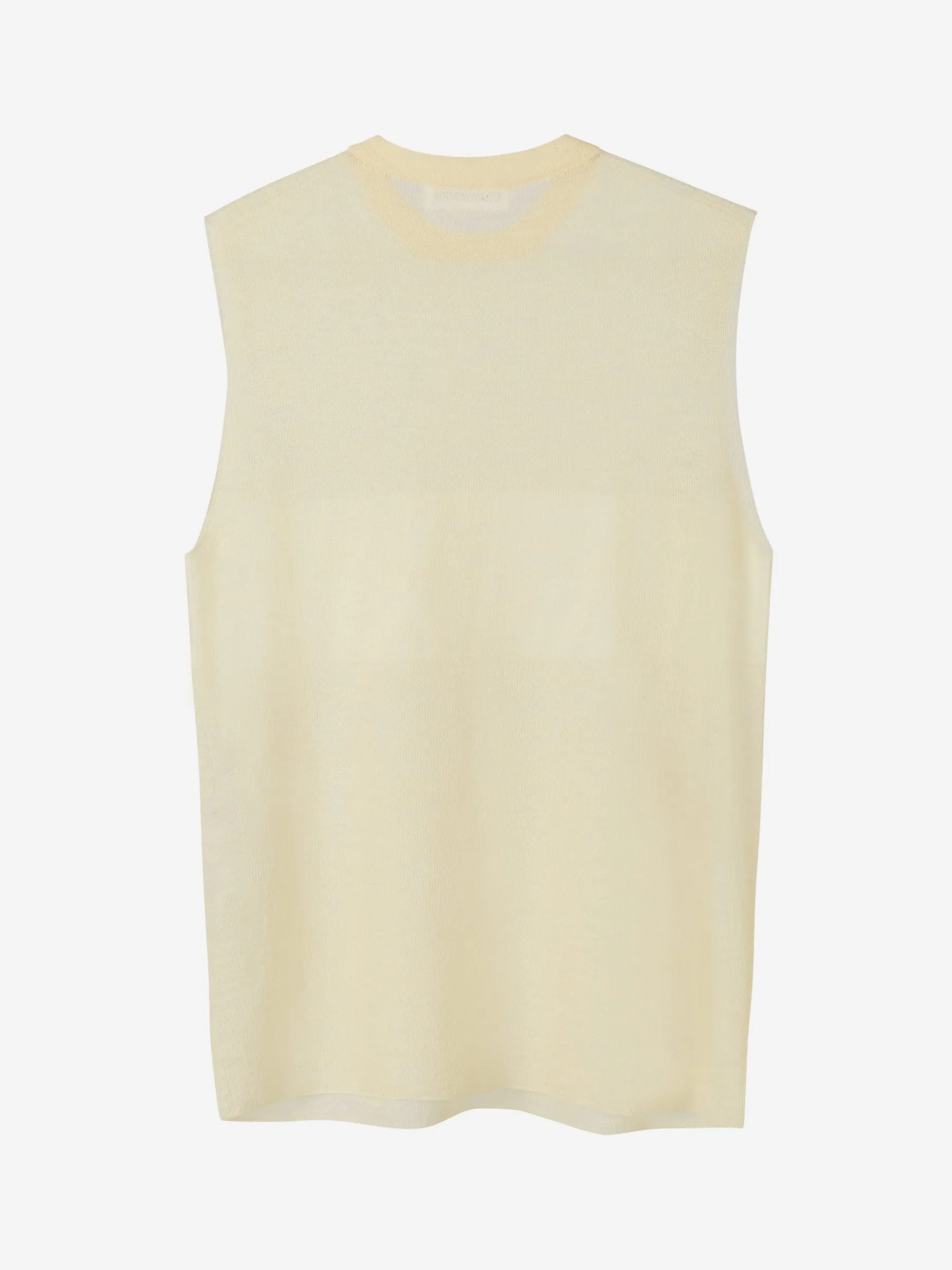 Jil Sander Sleeveless Round Neck Top