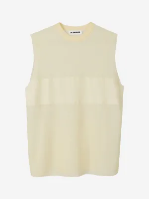 Jil Sander Sleeveless Round Neck Top