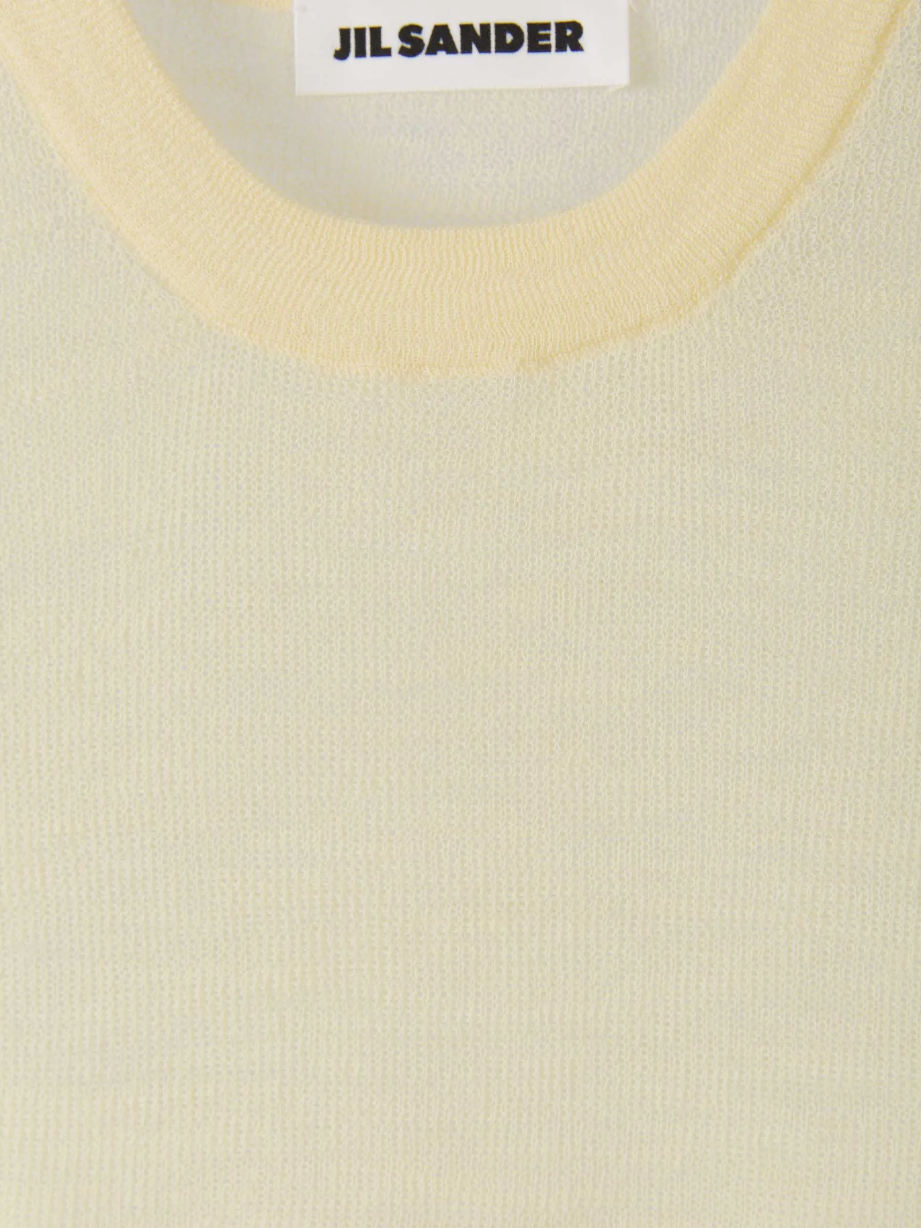 Jil Sander Sleeveless Round Neck Top