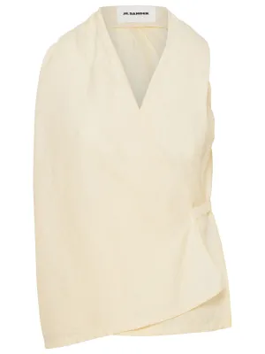 Jil Sander Strapped Wrapped Top