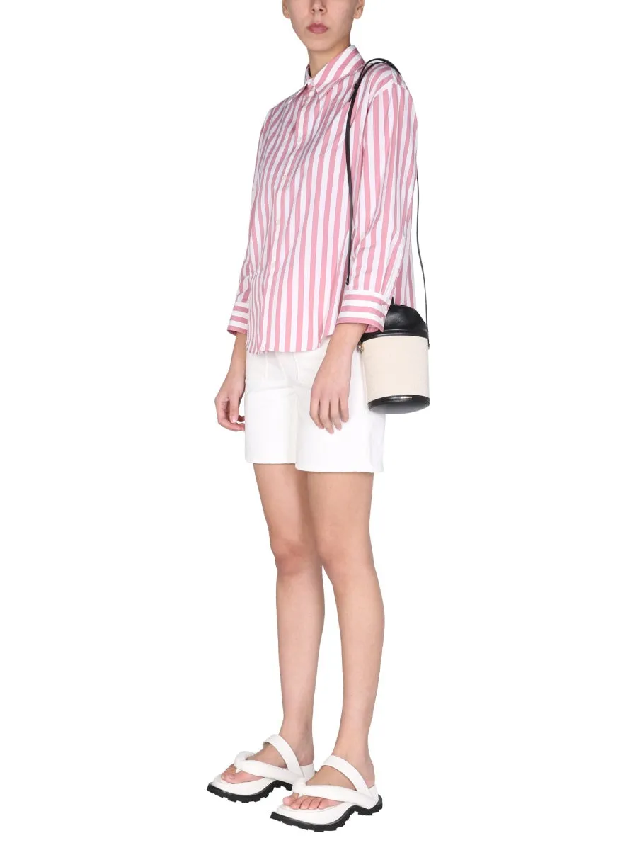 Jil Sander Striped Buttoned Shirt