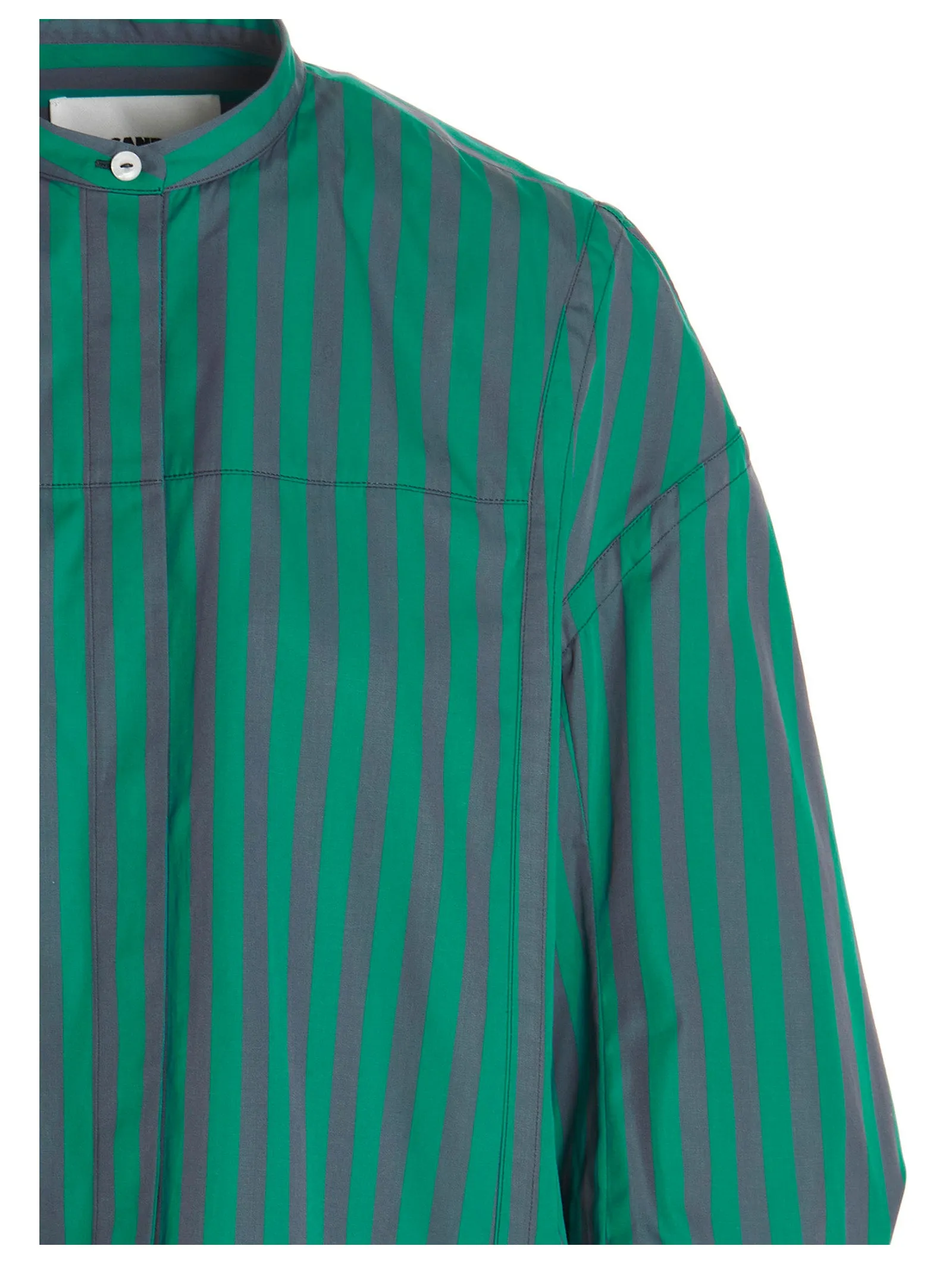 Jil Sander Striped Buttoned Shirt