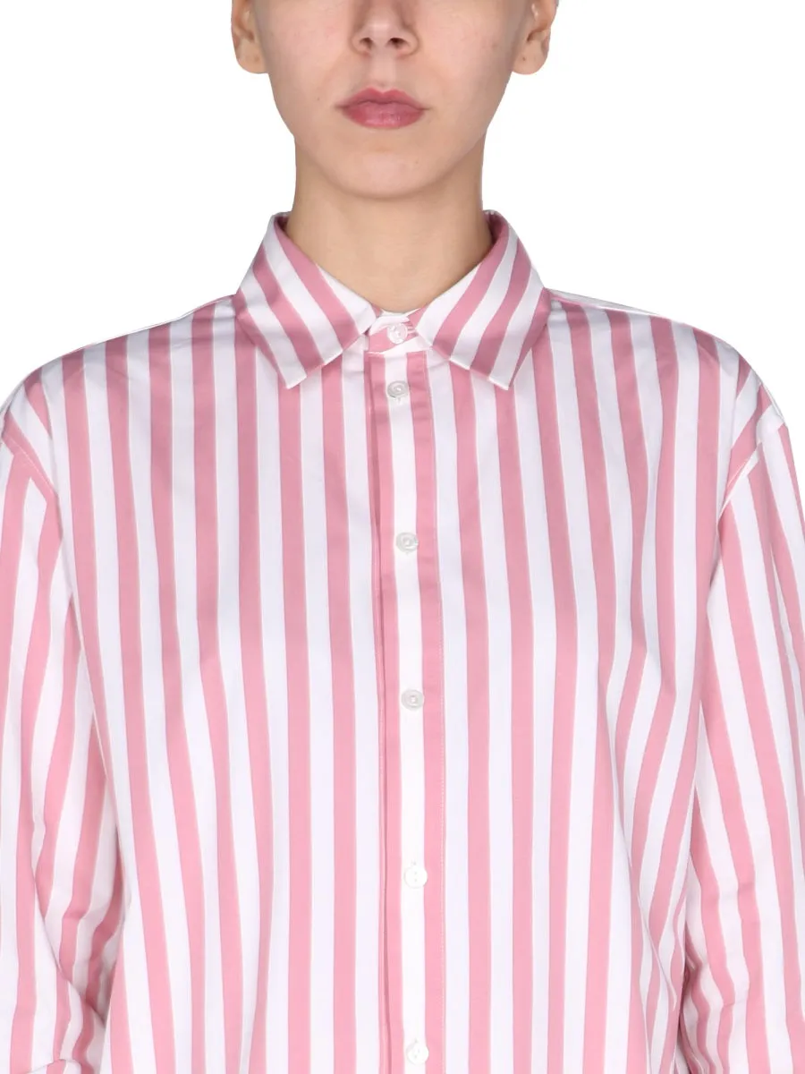 Jil Sander Striped Buttoned Shirt