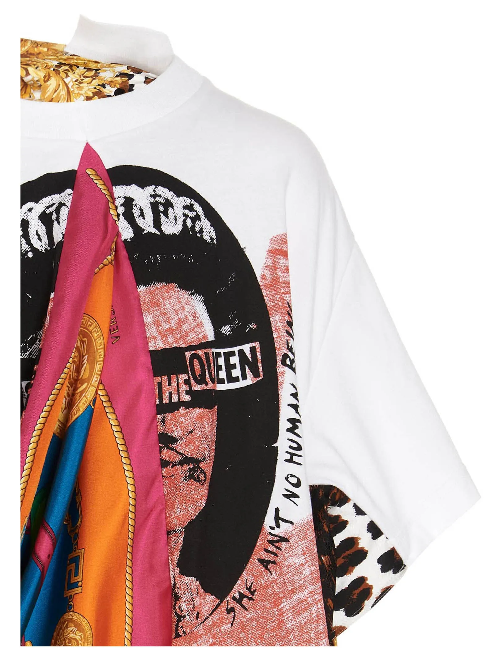 Junya Watanabe Asymmetric Printed Top