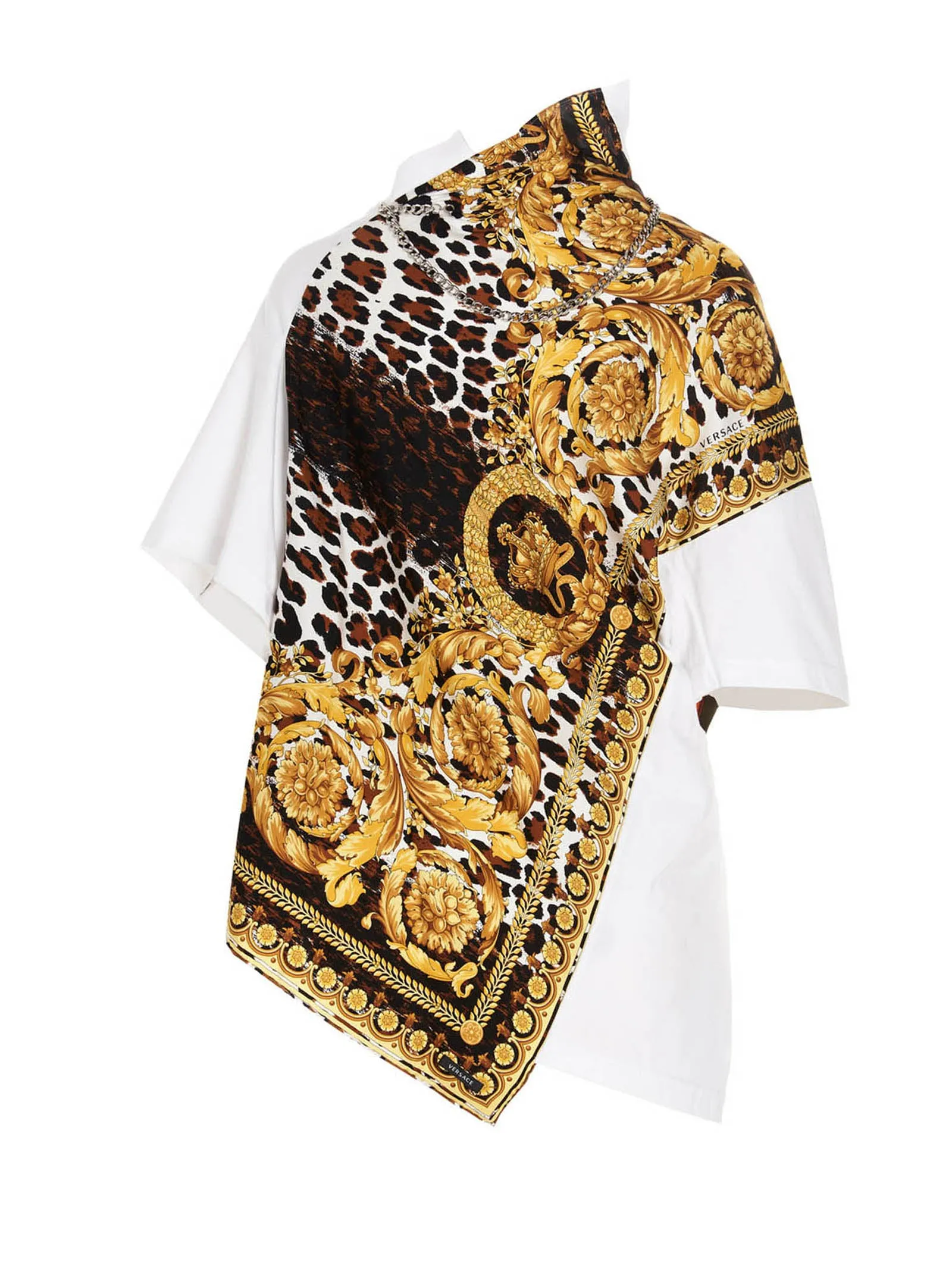 Junya Watanabe Asymmetric Printed Top