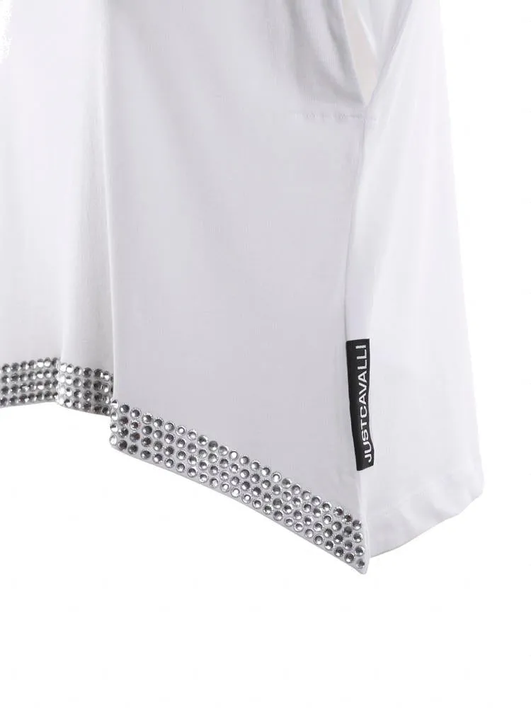 Just Cavalli Embellished Sleeveless Top