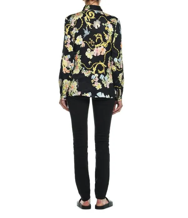 Just Cavalli Floral Print Shirt