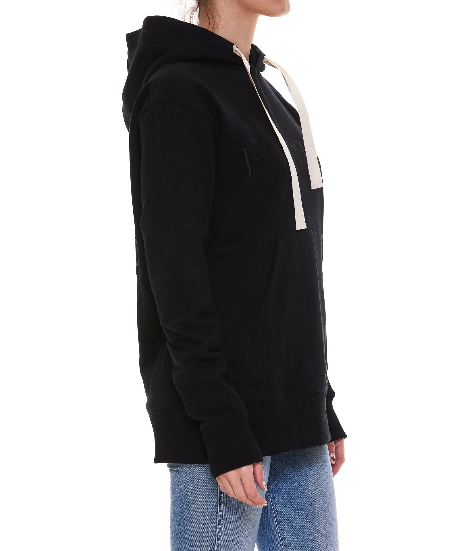 JW Anderson Logo Embroidered Drawstring Hoodie