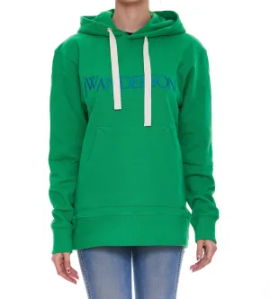JW Anderson Logo Embroidered Drawstring Hoodie