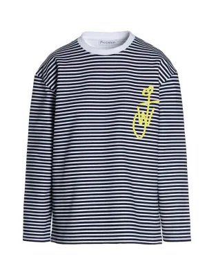 JW Anderson Striped Crewneck T-Shirt