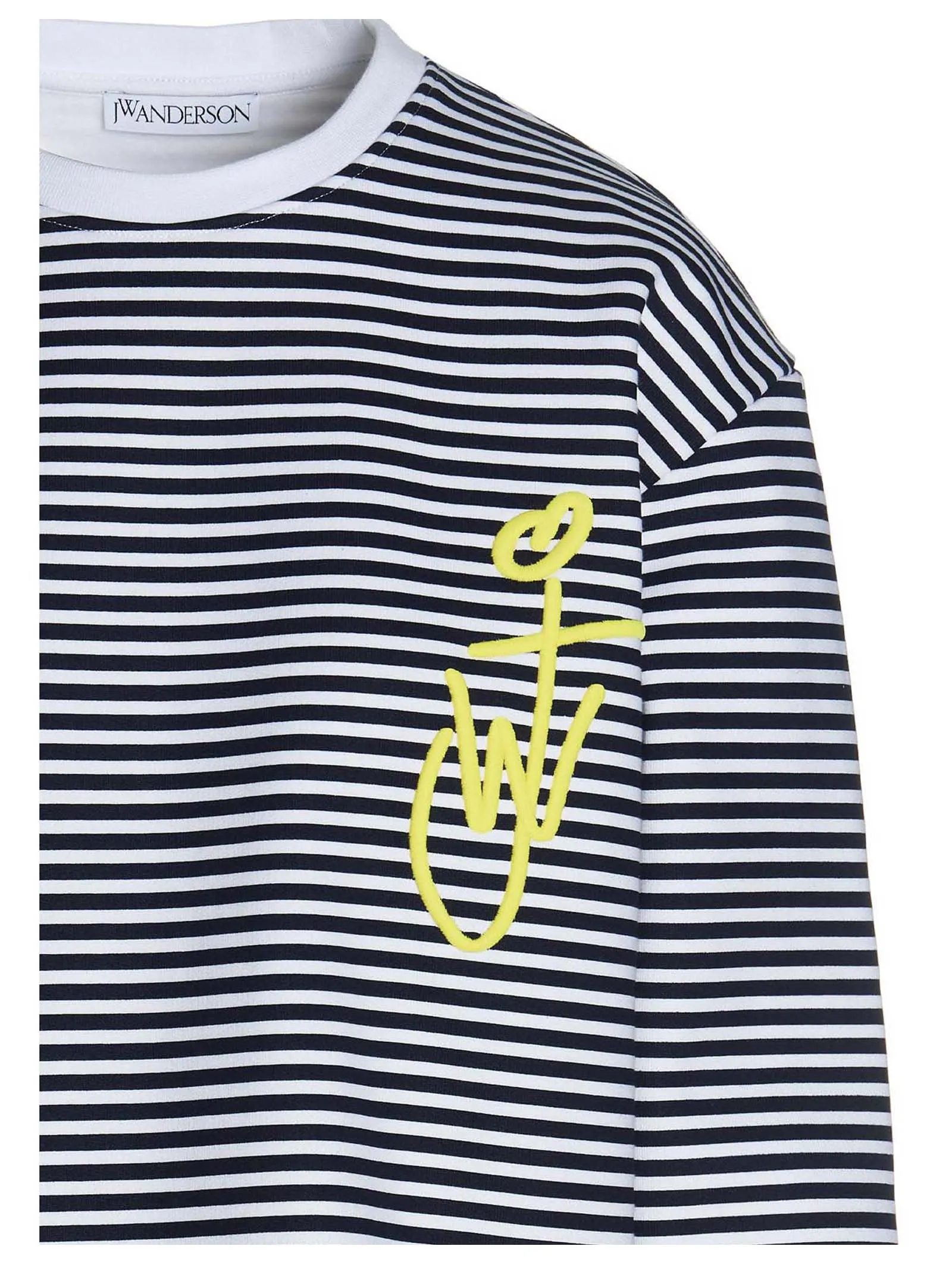 JW Anderson Striped Crewneck T-Shirt