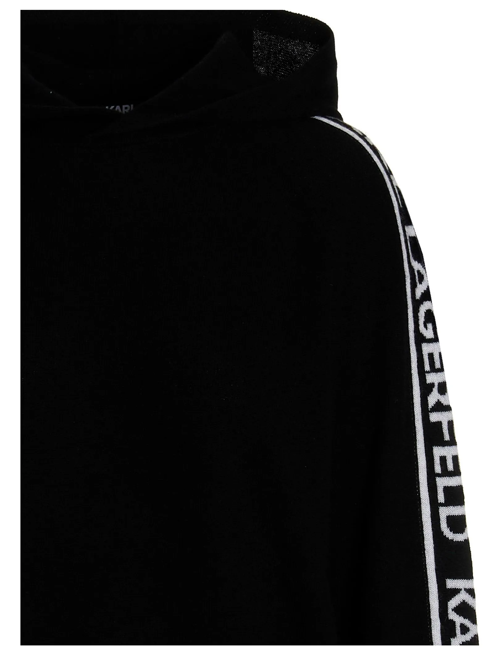Karl Lagerfeld Logo Tape Hoodie