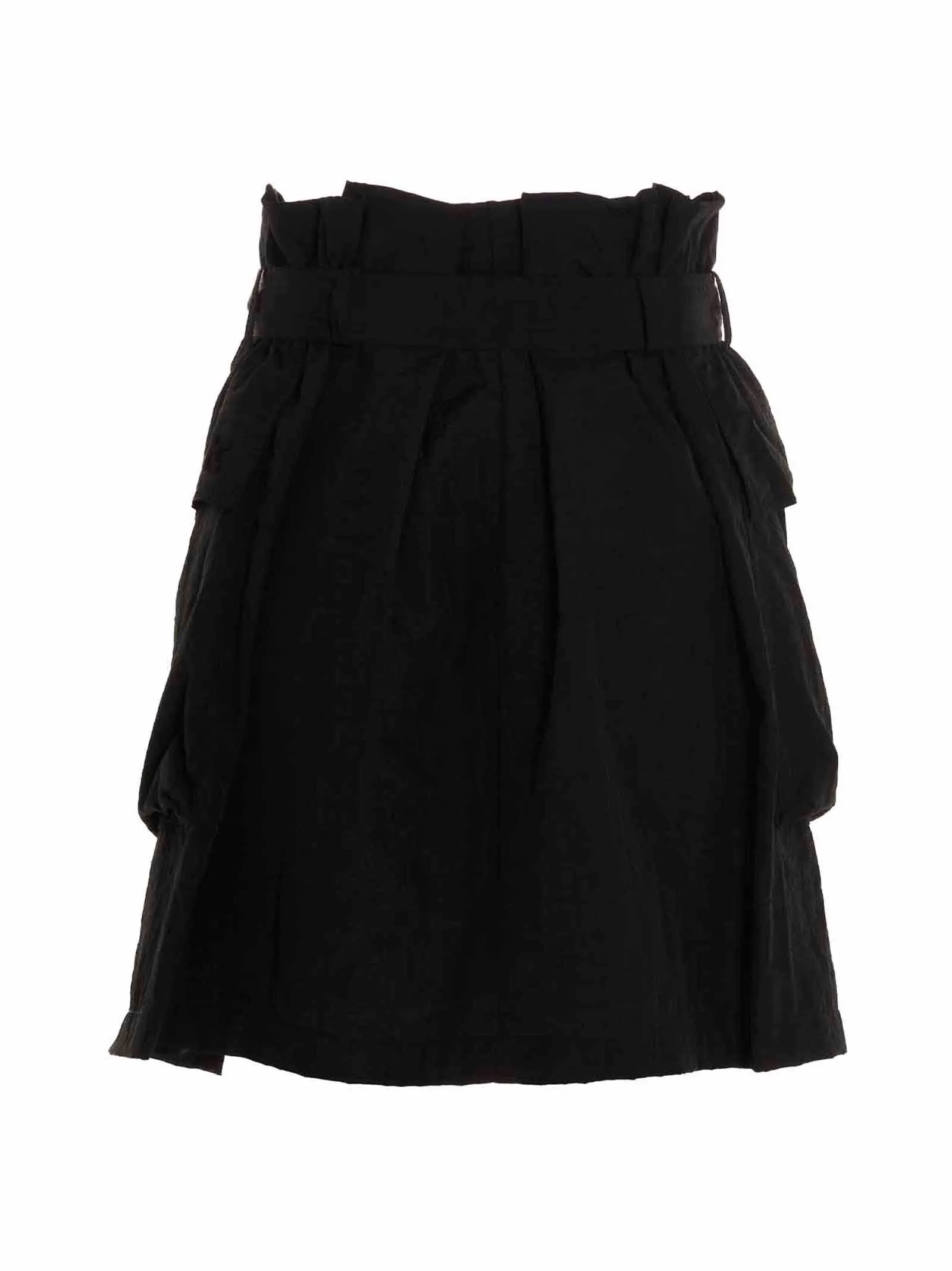 Kenzo Belted Ruffled Skirt