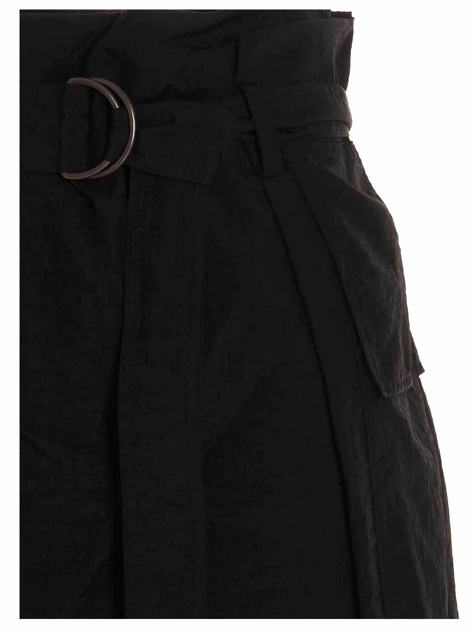 Kenzo Belted Ruffled Skirt