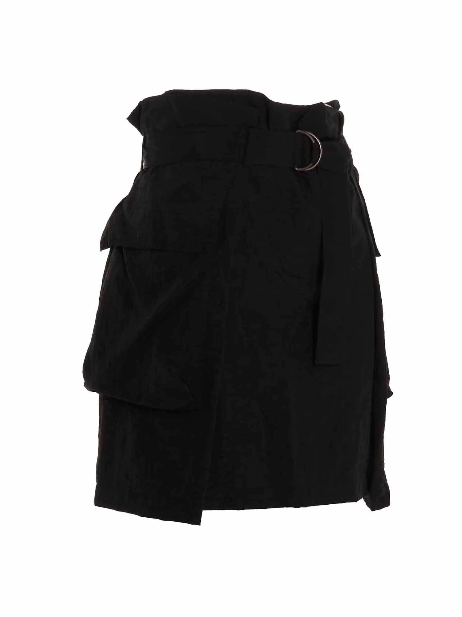 Kenzo Belted Ruffled Skirt