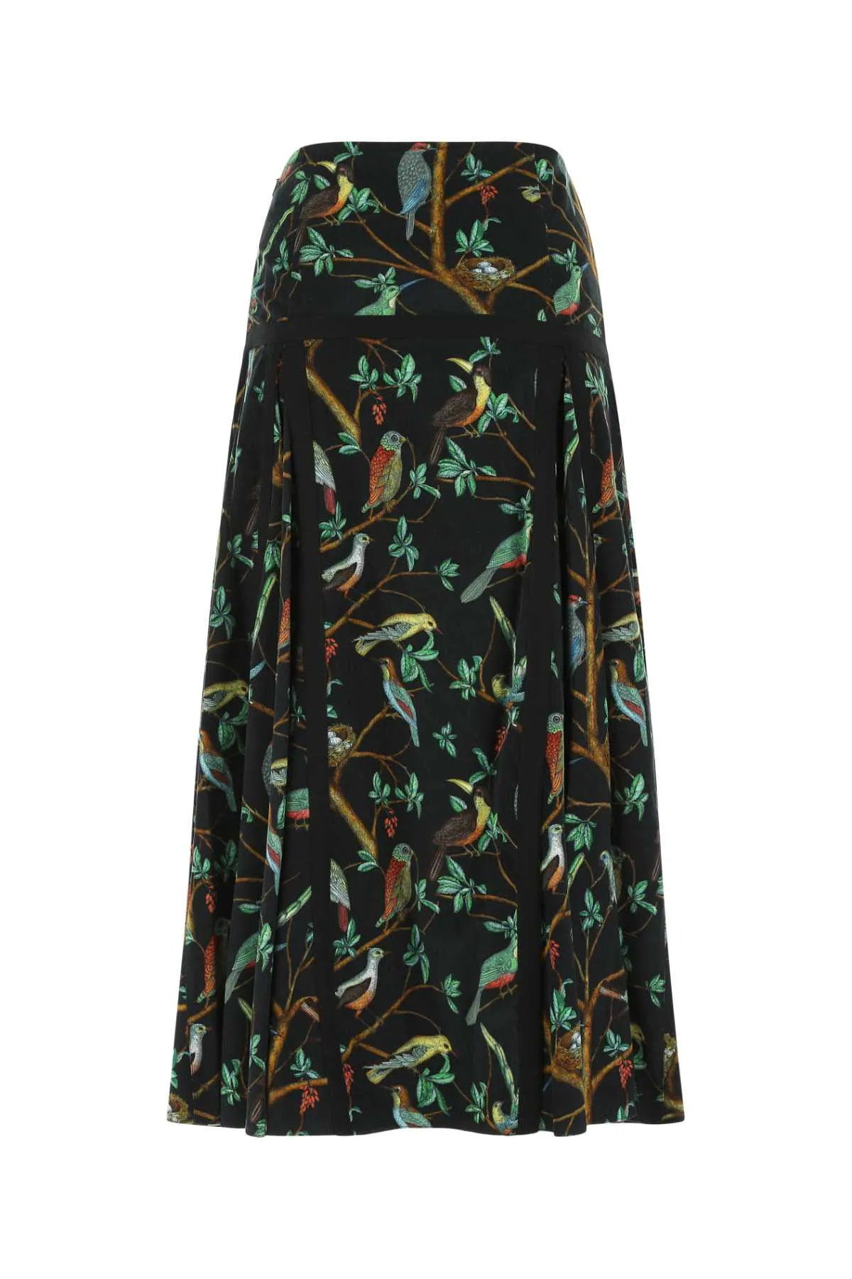 Kenzo Forest Print Midi Skirt
