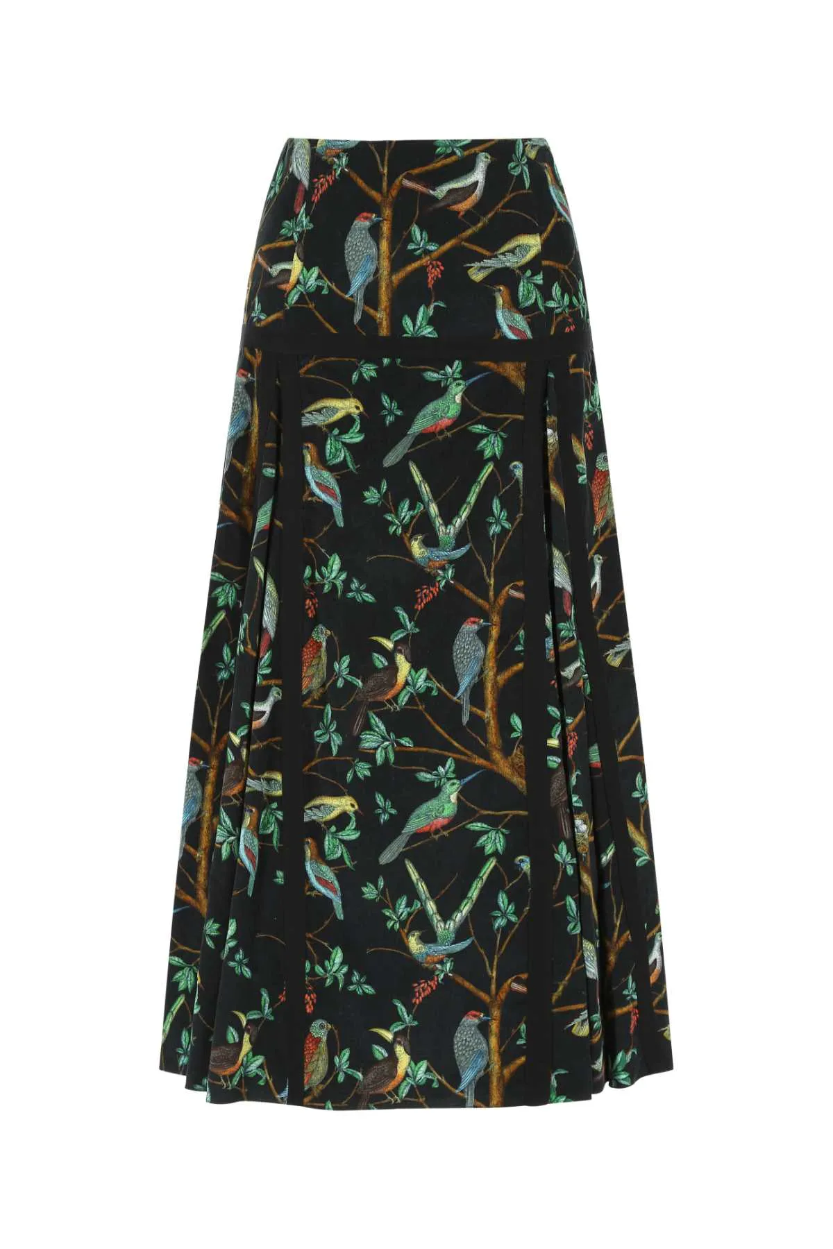 Kenzo Forest Print Midi Skirt