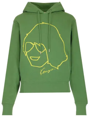 Kenzo Graphic Print Hoodie