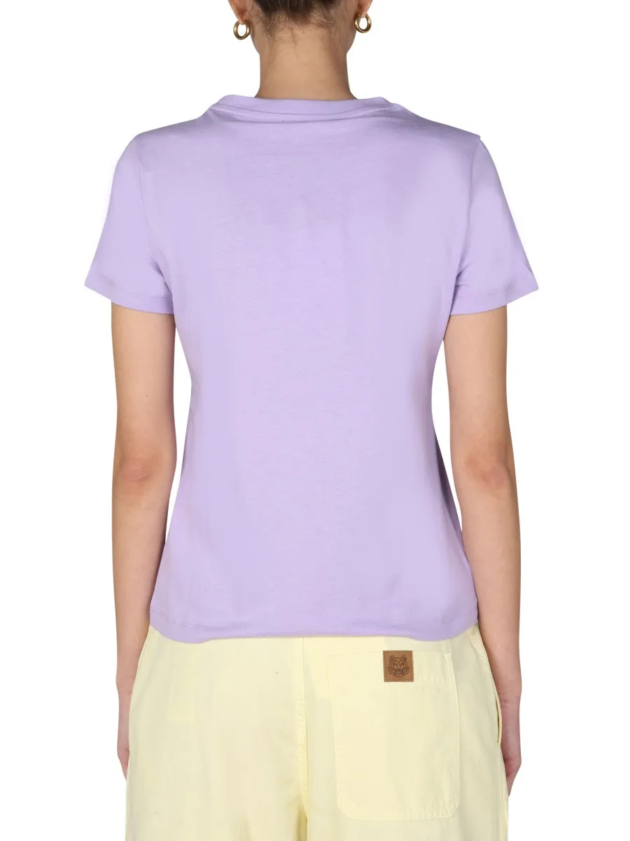 Kenzo Logo Patch Crewneck T-Shirt