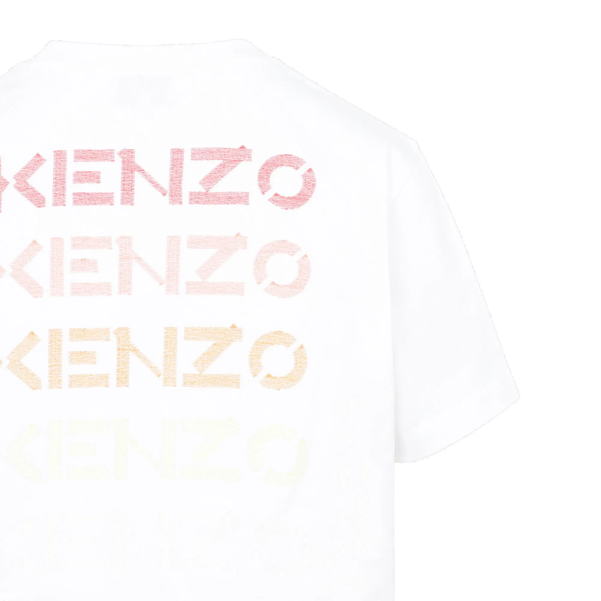Kenzo Logo Printed Crewneck T-Shirt