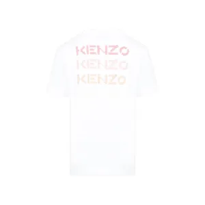 Kenzo Logo Printed Crewneck T-Shirt