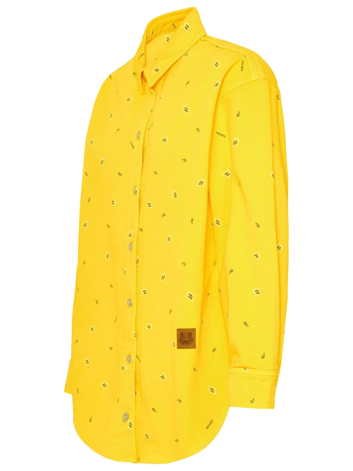 Kenzo Paisley Printed Long-Sleeved Shirt