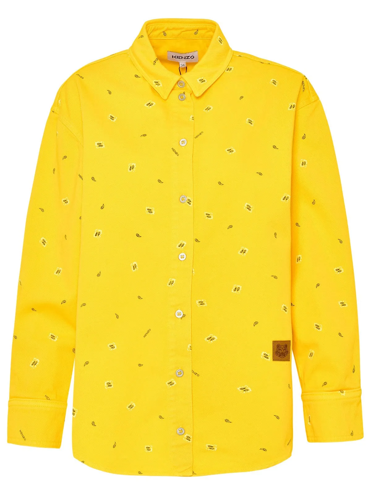 Kenzo Paisley Printed Long-Sleeved Shirt
