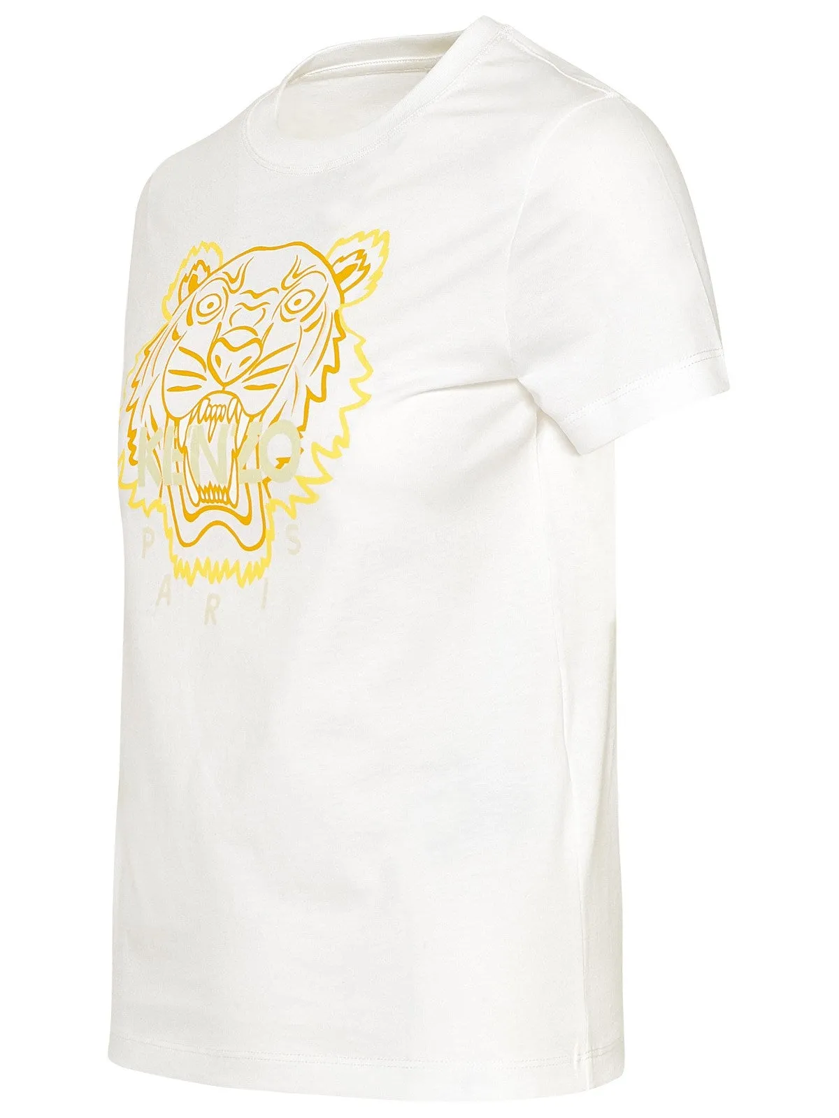 Kenzo Tiger Embroidered Crewneck T-Shirt