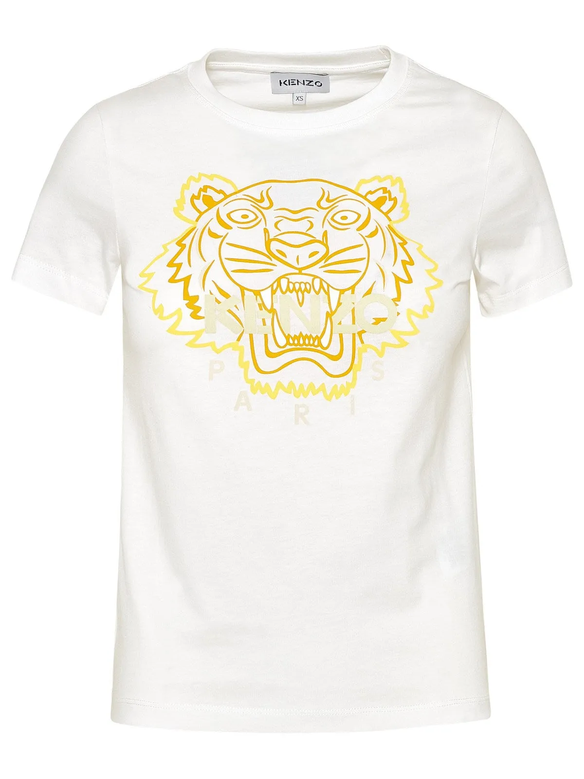 Kenzo Tiger Embroidered Crewneck T-Shirt