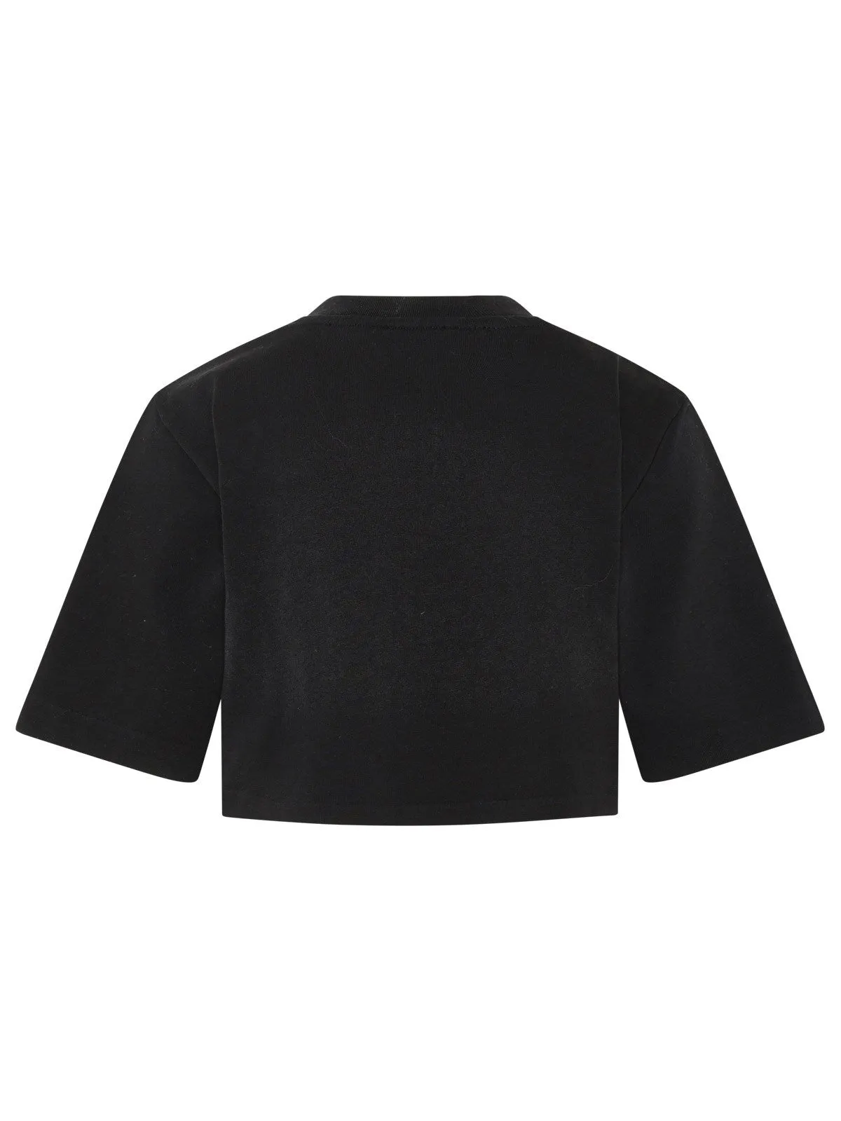 Kenzo Tiger Embroidered Cropped T-Shirt