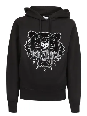Kenzo Tiger Embroidered Hoodie