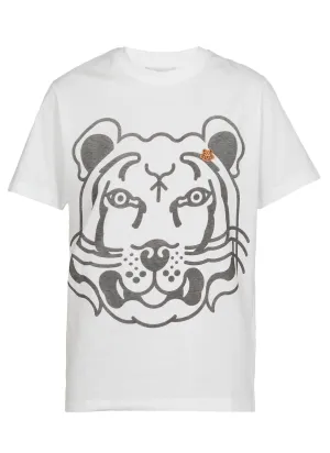 Kenzo Tiger Printed Crewneck T-Shirt