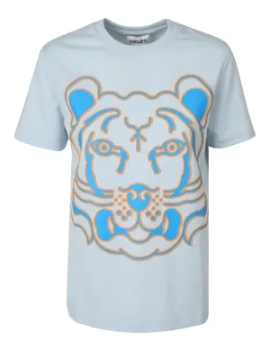 Kenzo Tiger Printed Crewneck T-Shirt