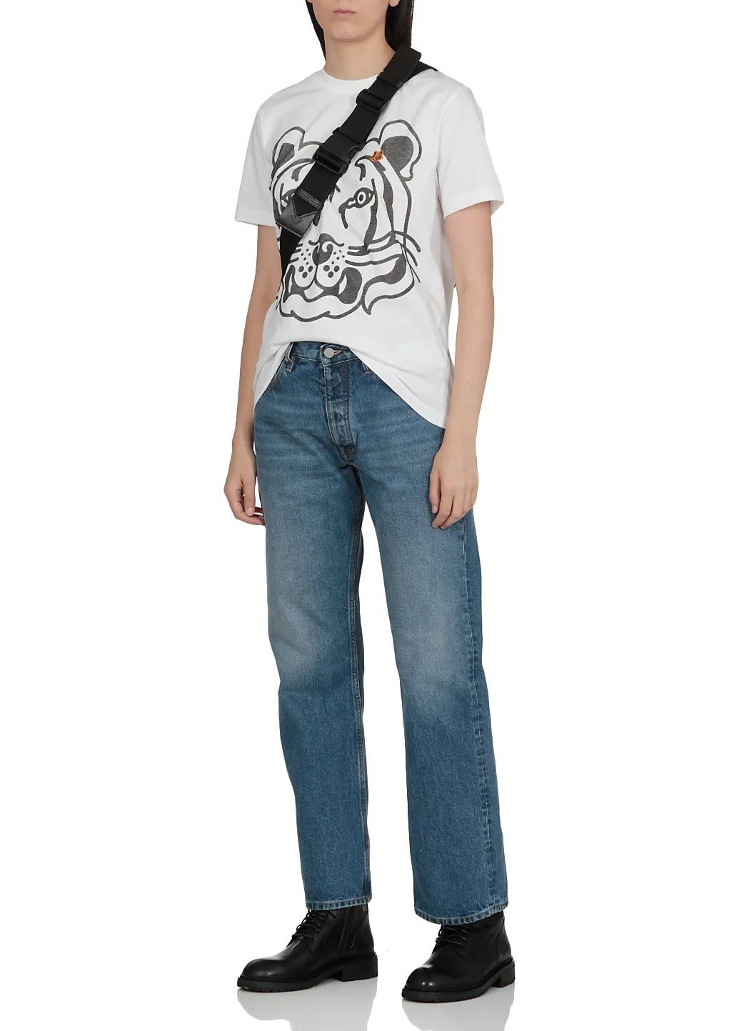 Kenzo Tiger Printed Crewneck T-Shirt