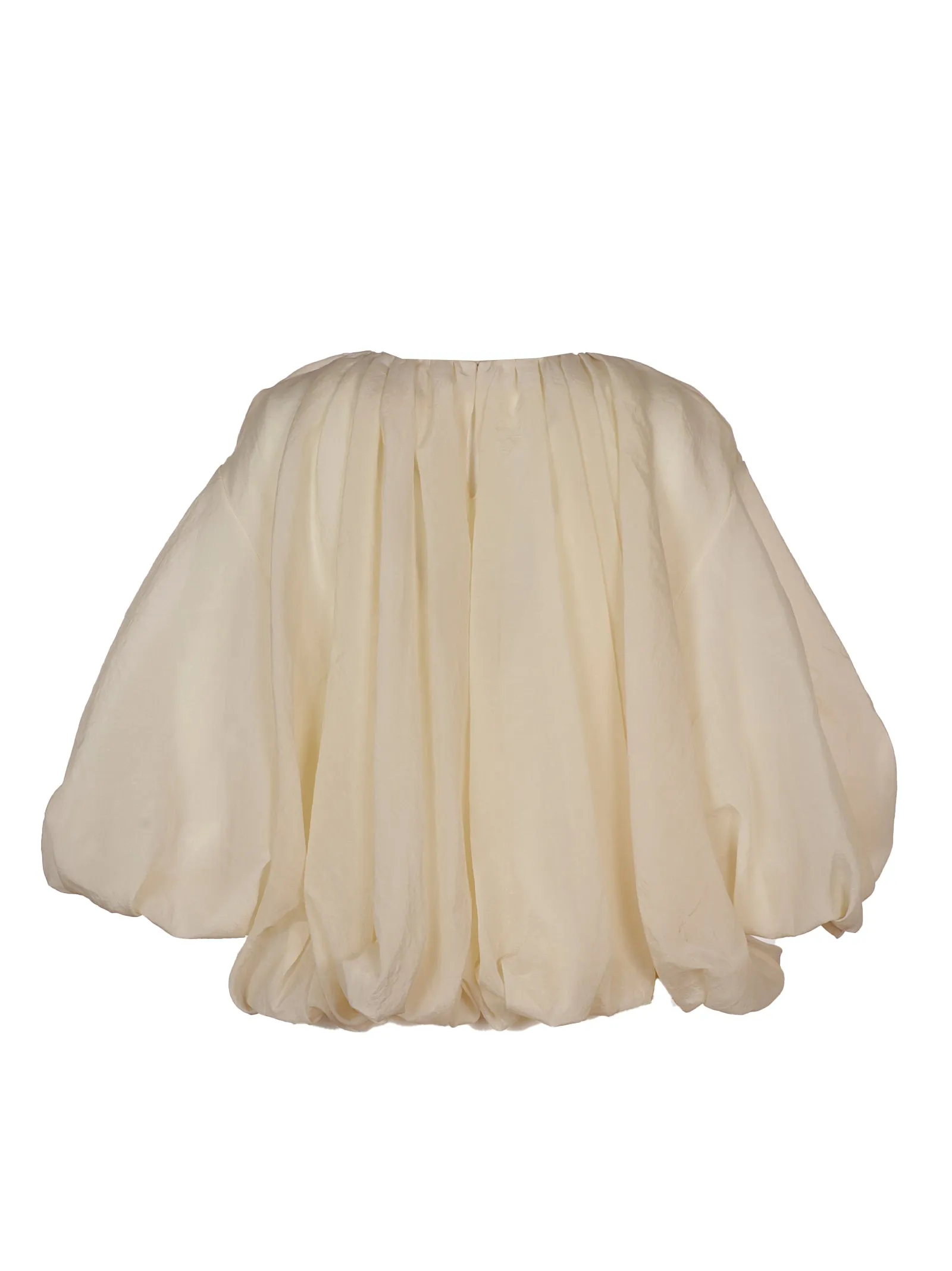 Khaite Alma Gathered Top