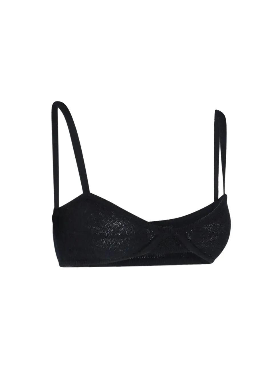 Khaite Eda Knit Bralette Top