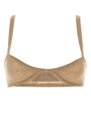 Khaite Eda Knit Bralette Top