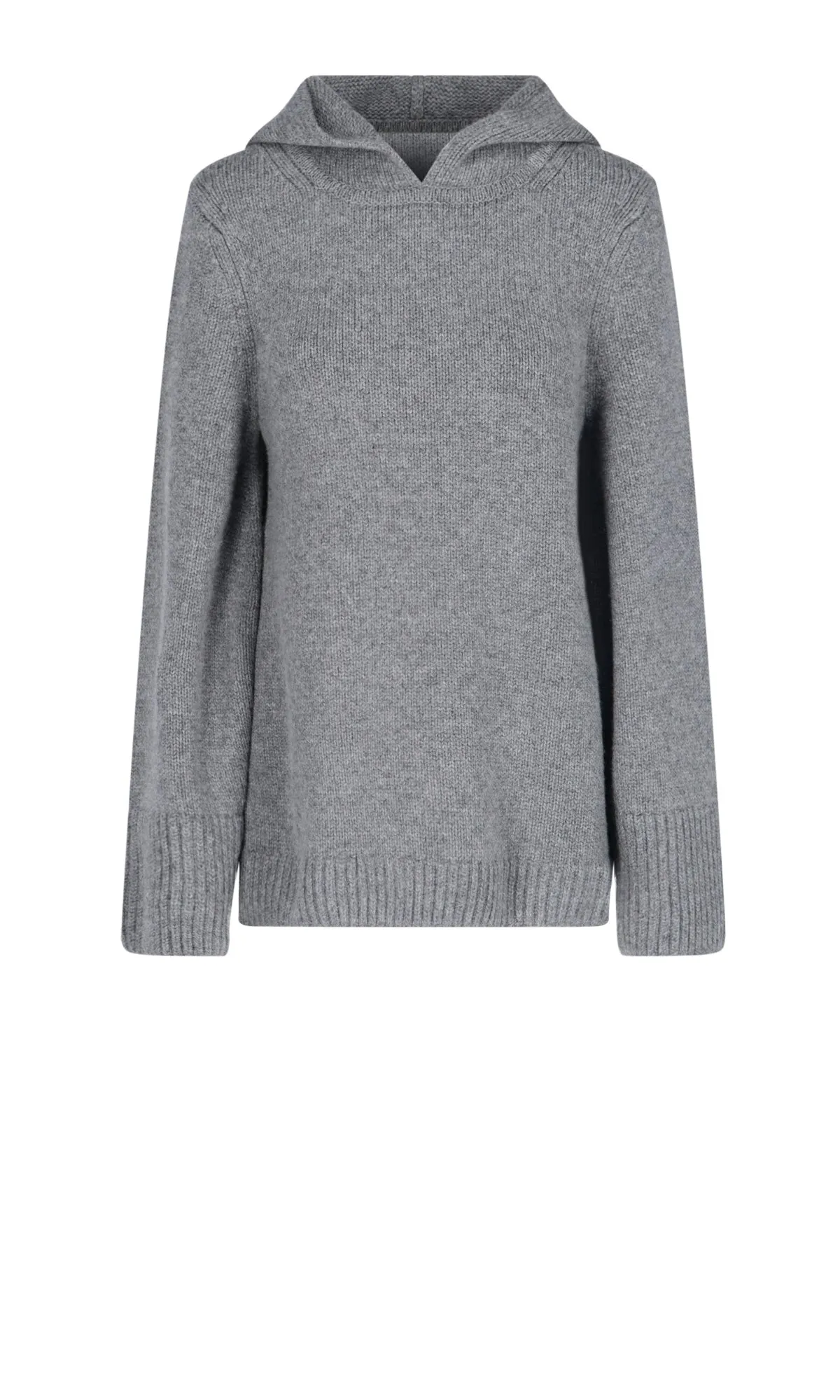 Khaite Ribbed-Knit Hoodie