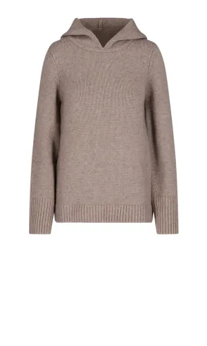 Khaite Ribbed-Knit Hoodie