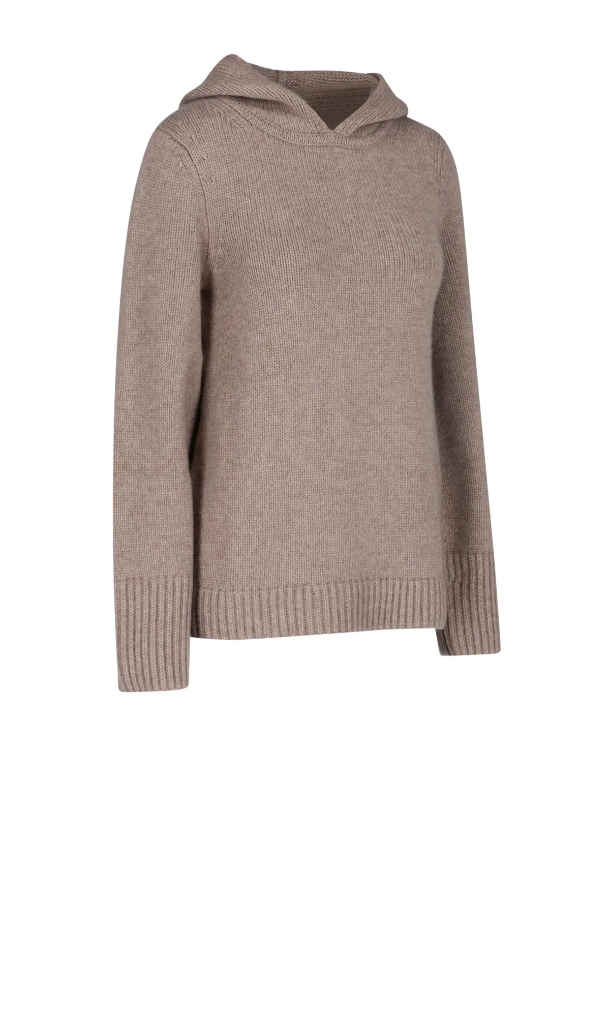 Khaite Ribbed-Knit Hoodie