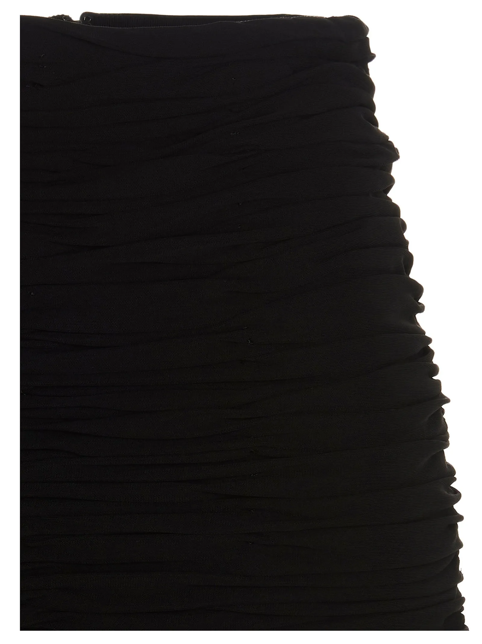 Khaite Ruched Mini Skirt