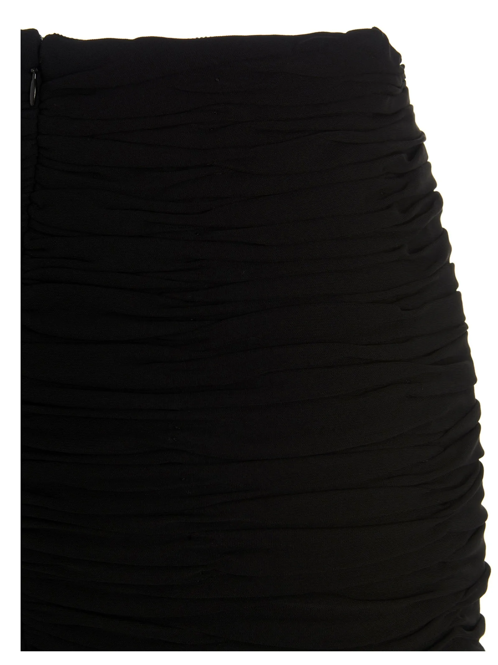 Khaite Ruched Mini Skirt