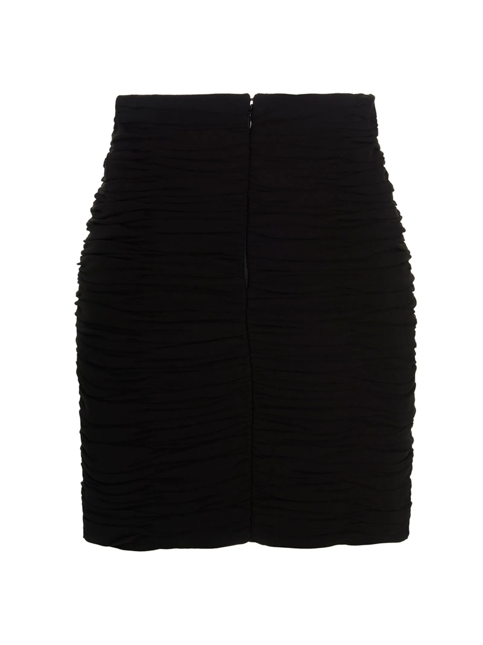 Khaite Ruched Mini Skirt