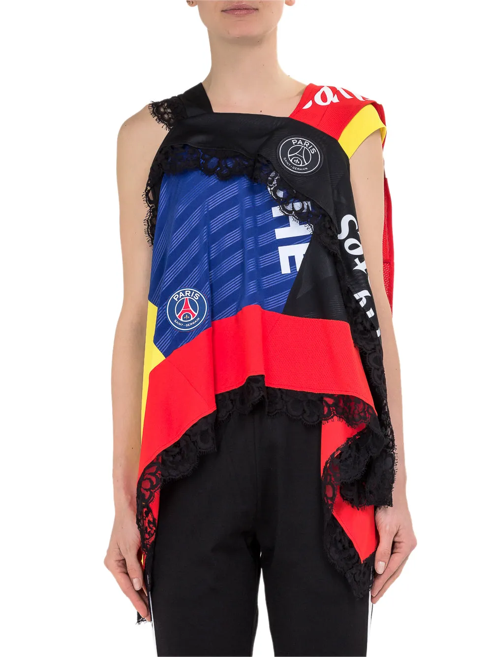 Koch Asymmetric Sleeveless Top