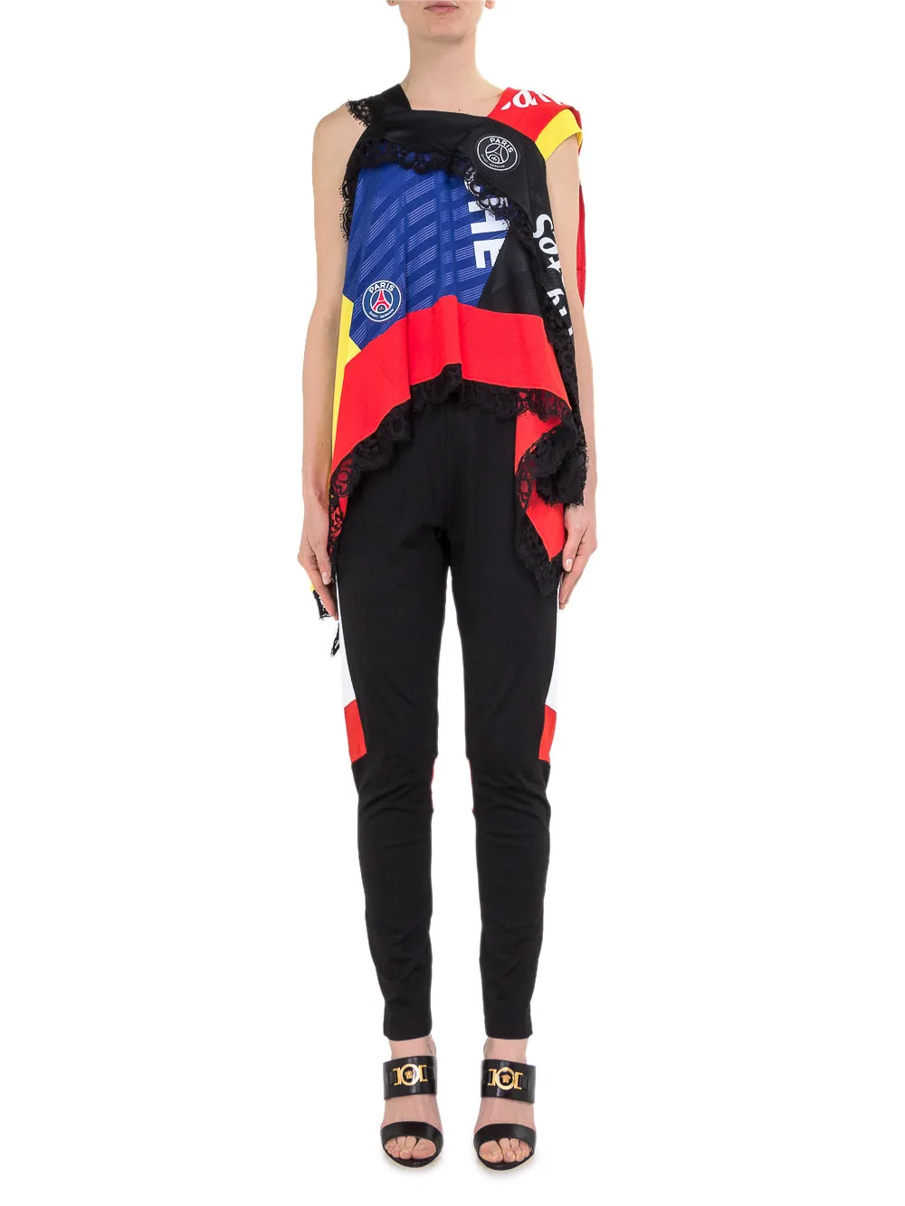 Koch Asymmetric Sleeveless Top